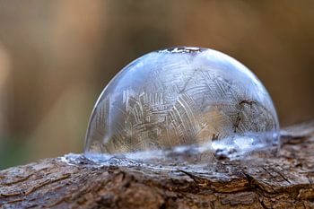 gefrorene Seifenblase