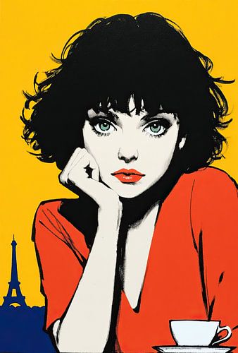 Vrouw Koffie | Coffee Muse van OMG Art