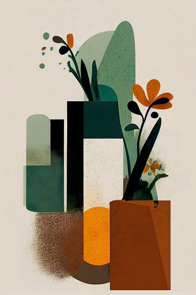 Vases géométriques par Treechild