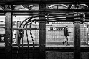 Subway Manhattan New York City van Eddy Westdijk