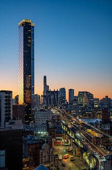 Manhattan Bridge - Chinatown Glow