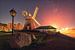 Windmühle auf Amrum bei Nacht von Oliver Henze