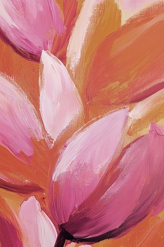 Tulips in Powder Pink by Bianca ter Riet