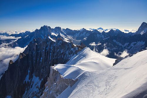 Eenzaamheid boven de pieken
