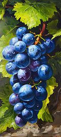 Painting Grapes Art by Eye catching paintings