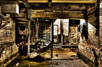 Opgang uit de Kelder in een Pakhuis in Rotterdam RawBird Photo's Wouter Putter