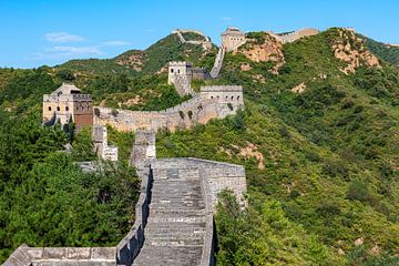 La Grande Muraille à Jinshanling en Chine sur Roland Brack