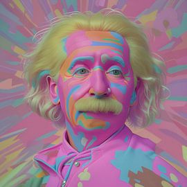 POP Art "Albert in LOVE" by oliver steiner