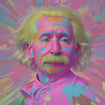 POP Art "Albert in LOVE"