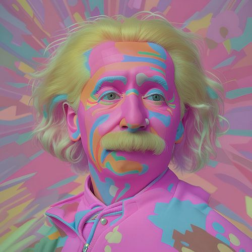 POP Art "Albert in LOVE"