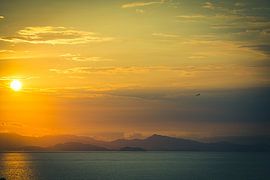Coucher de soleil au Costa Rica sur Dennis Langendoen