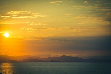 Sunset in Costa Rica by Dennis Langendoen
