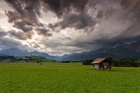 Rainclouds above Saalfelden