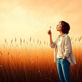 Pusteblume von Kristin M