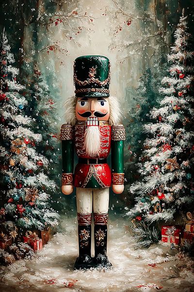 Nussknacker im Winterwunderland Nr. 1 von Studio BB