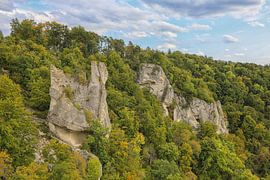 Burgruine Gebrochen Gutenstein im Naturpark Obere Donau von BlattArt - Christine Horn