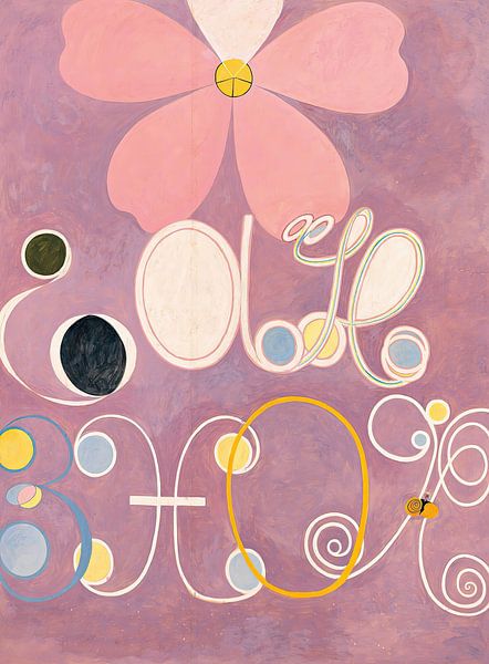 Die zehn größten, Nr. 5, Erwachsenenalter (1907) von Hilma af Klint von Peter Balan