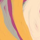 Kleurrijke moderne abstracte kunst in neon- en pastelkleuren nr. 3 van Dina Dankers thumbnail