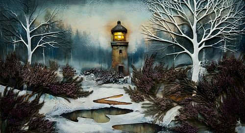 Lighthouse in the dunes