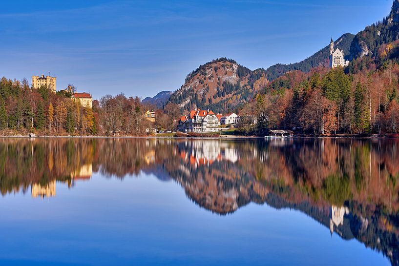Late autumn at the Alpsee in Hohenschwangau by Einhorn Fotografie