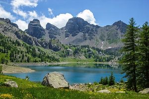 Lac D'Allos in der Provence, Frankreich
