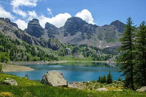 Lac D'Allos in de Provence, Frankrijk