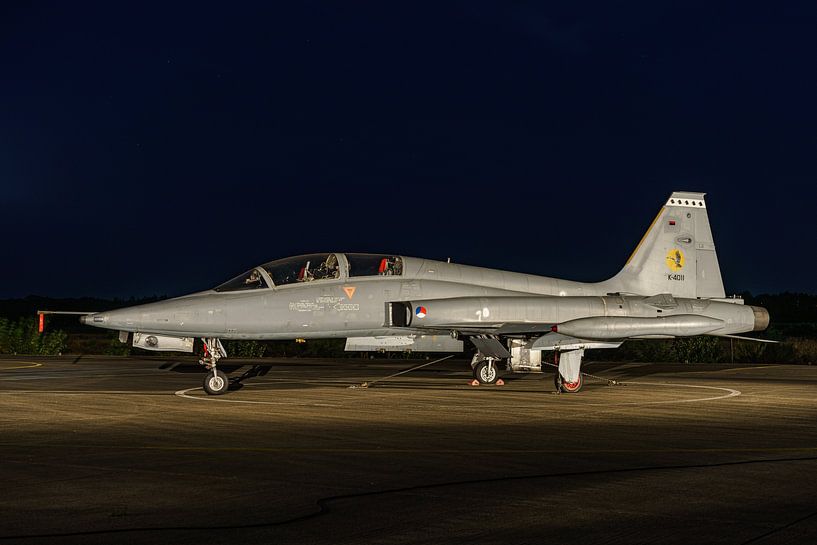 Northrop NF-5B Freedom Fighter van de Koninklijke Luchtmacht. van Jaap van den Berg
