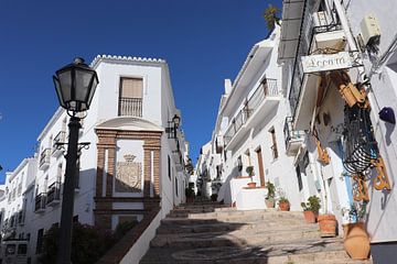 Most beautiful white village in Spain Frigiliana, Costa del Sol, Andalusia