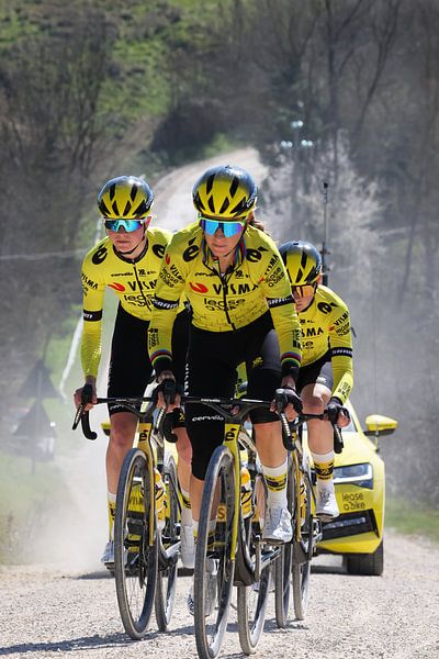 Pauline Ferrand Prévot und Teamkollegen Strade Bianche von FreddyFinn