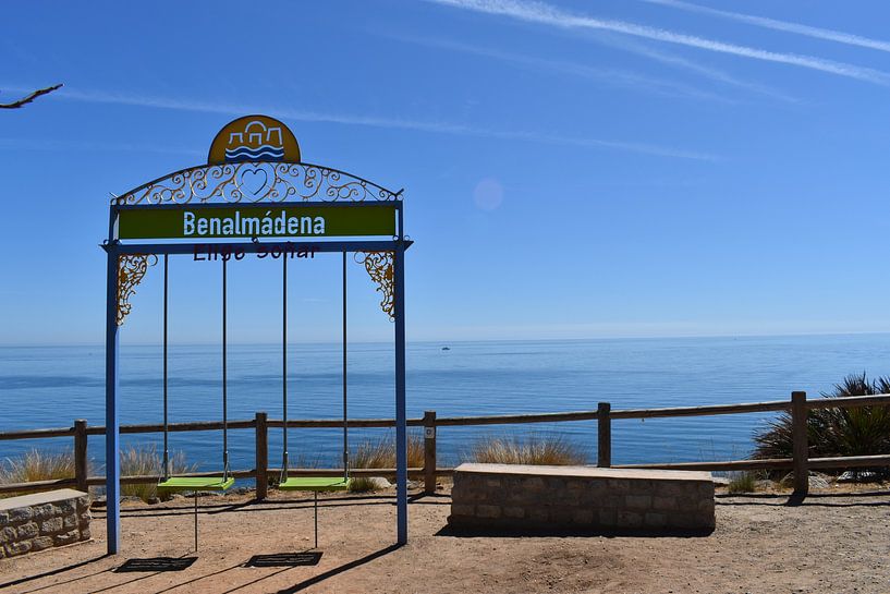 Le parc en bordure de la mer par Claude Laprise