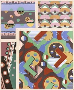 Kollektion Dekorationen und Farben 20 (1930) von Georges Valmier