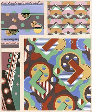 Collectie Decoraties en Kleuren 20 (1930) van Georges Valmier van Peter Balan
