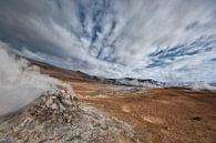 Geotermisch landschap von Ruud van der Lubben Miniaturansicht