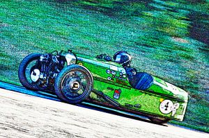 Morgan Threewheeler ART FOTO  am Berg - Eggberg Klassik 2019 -