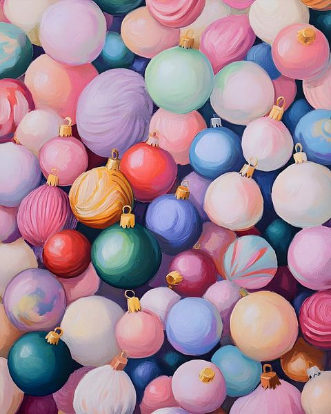 Bunte Kugeln von But First Framing