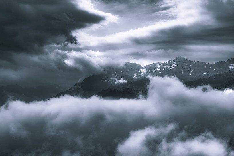 Alpen Schweiz von eric van der eijk