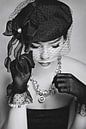 Classy woman in vintage style van StyleStudio M21 thumbnail