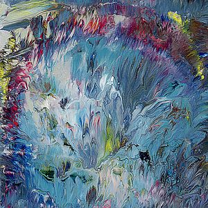 Unterwasser-Vulkanausbruch Acrylic Flow
