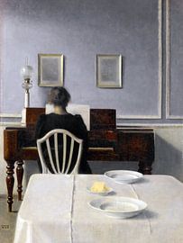 Intérieur avec une femme au piano, 30 Strandgade