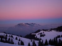 Abenddämmerung Rigi