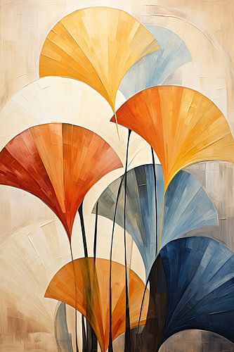 Art abstrait minimaliste