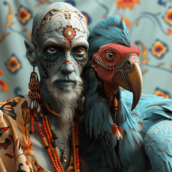 Birds of paradise by Ton Kuijpers