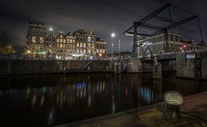 Amsterdam bei Nacht von Jeroen Mondria