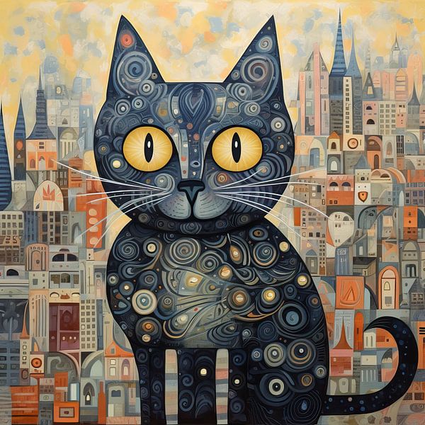 Cat by Wonderful Art