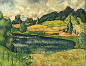 Konrad Mägi - Landscape from Estonia (1915-16) by Peter Balan thumbnail