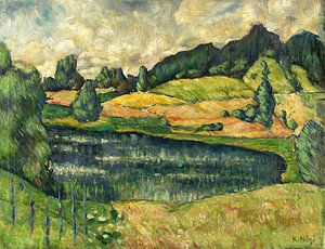 Konrad Mägi - Landschaft aus Estland (1915-16)