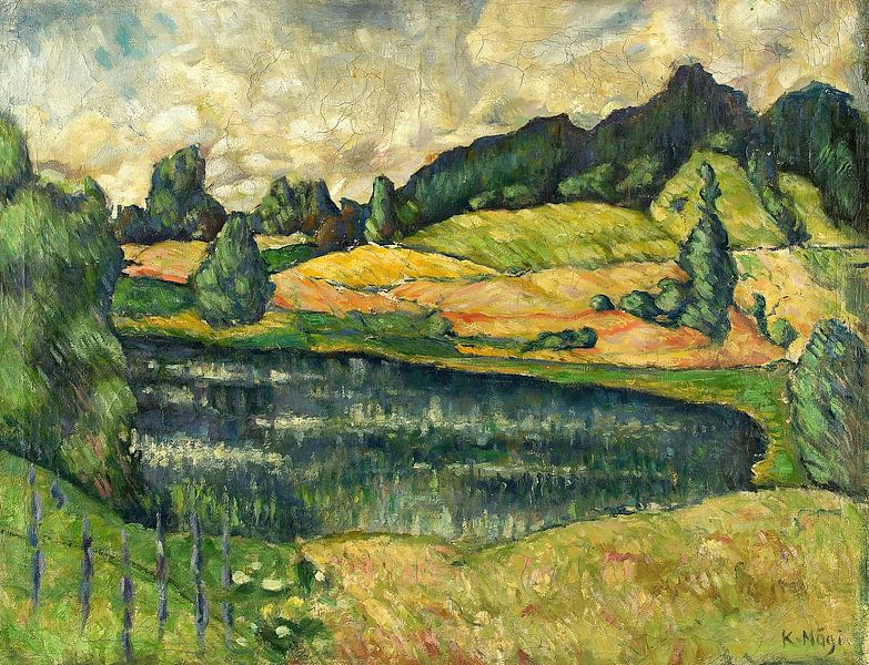 Konrad Mägi - Landscape from Estonia (1915-16) by Peter Balan