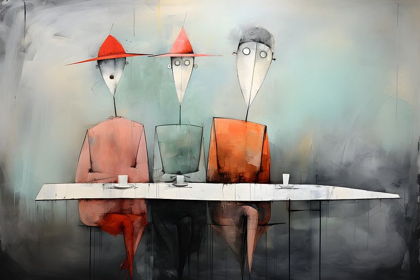 De drie in de hoed van Heike Hultsch