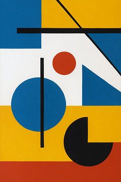 Bauhaus painting.