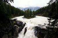 Sunwapta Falls in Canada